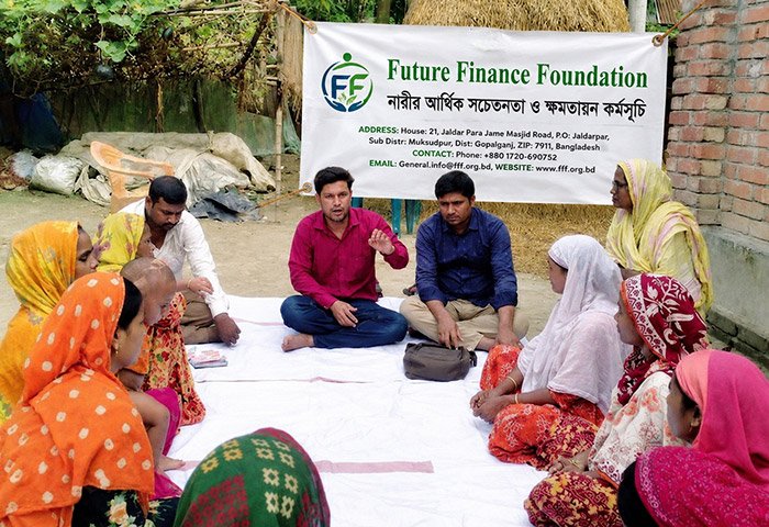 Microfinance field work in Bangladesh